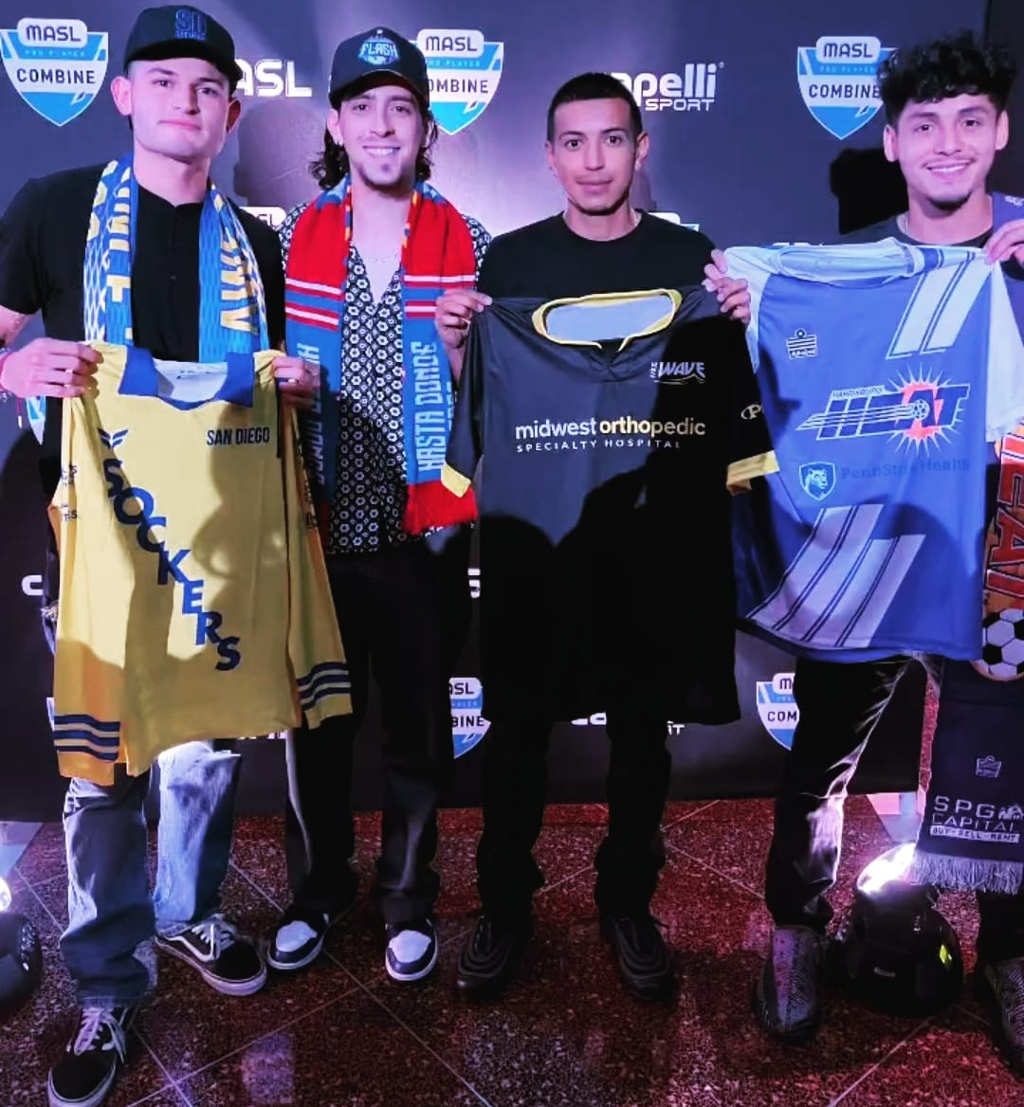 Four Turlock Cal Express players drafted at MASL&nbsp;Combine