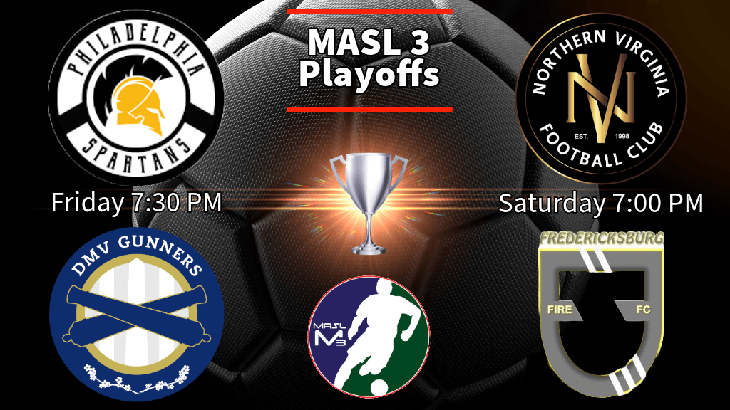 MASL 3 Playoffs begin this weekend